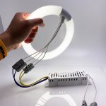 蛍光灯サークライン（FCL）を器具なしで点灯させる方法